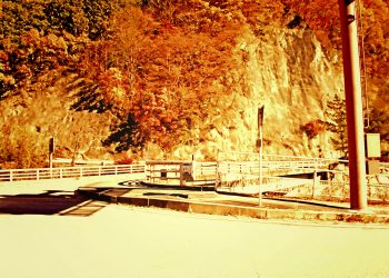 山道,アウトドア,屋外,秋,晴れ,ヴィンテージ