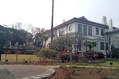 洋館,洋,町,屋外,冬,晴れ