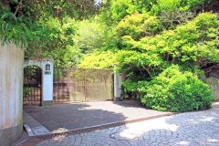 洋館,洋,町,屋外,夏,晴れ
