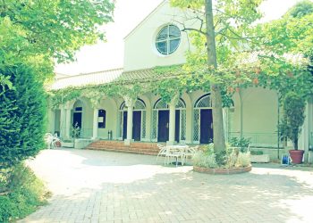 洋館,洋,町,屋外,夏,晴れ,昭和レトロ