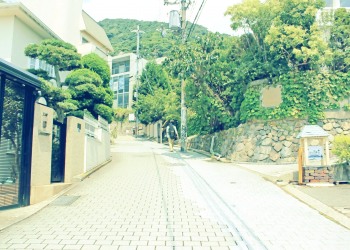 建物前,町,夏,屋外,曇り,昭和レトロ