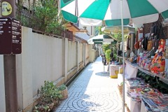 道路,町,屋外,夏,晴れ