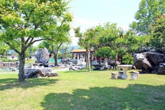洋館,洋風庭園,晴れ,屋外,夏