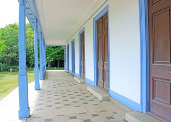 洋館,洋風庭園,屋外,春,晴れ