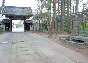 神社, 町, 屋外, 冬, 曇り
