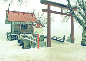 神社,村,冬,屋外,雪,昭和レトロ