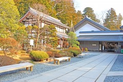 神社,村,秋,屋外,曇り