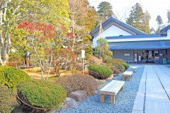 神社,村,秋,屋外,曇り