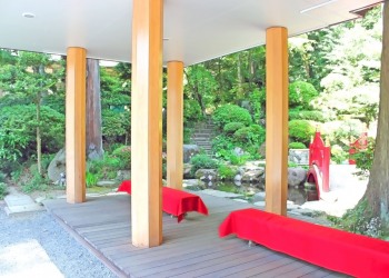 神社,日本庭園,屋外,晴れ,夏