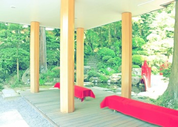 神社,日本庭園,屋外,晴れ,夏,昭和レトロ