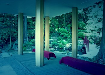 神社,日本庭園,屋外,晴れ,夏,ホラー