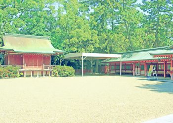 神社,和,屋外,夏,晴れ,昭和レトロ