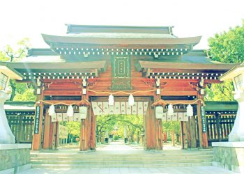 神社,和,屋外,夏,晴れ,昭和レトロ