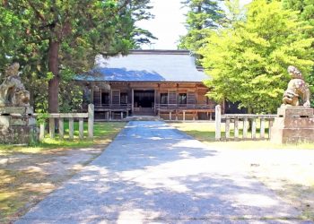 神社,和,屋外,夏,晴れ
