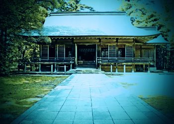 神社,町,晴れ,夏,屋外,ホラー