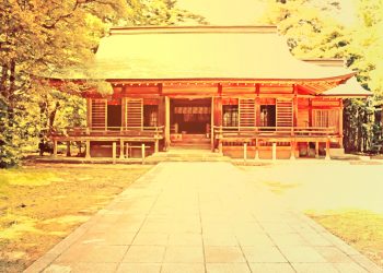 神社,町,晴れ,夏,屋外,ヴィンテージ