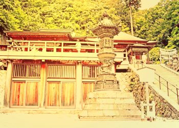 神社,村,晴れ,夏,屋外,ヴィンテージ