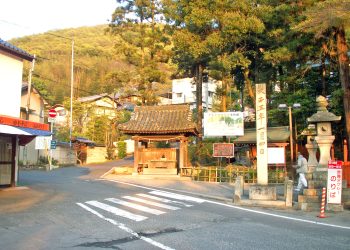 神社,村,道路,屋外,秋,晴れ