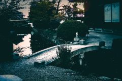 神社,村,屋外,秋,晴れ