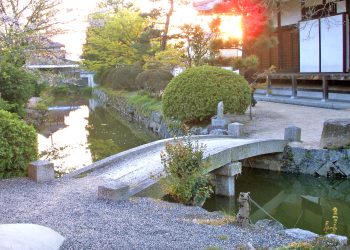 神社,村,屋外,秋,晴れ
